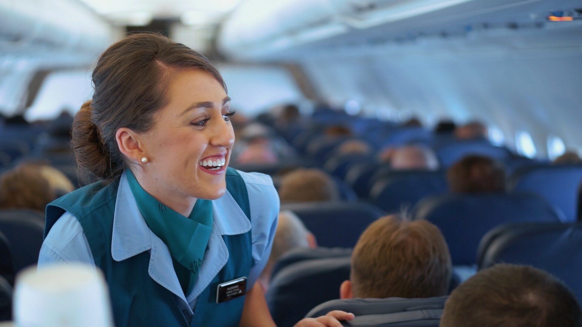 Cabin Crew in Uniform