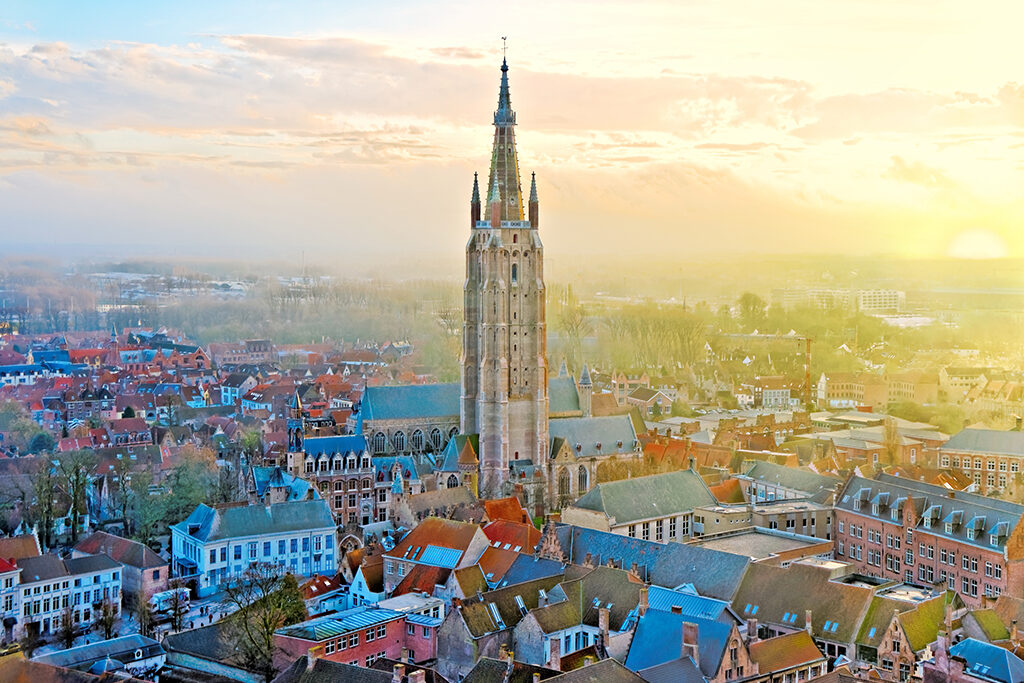 Bruges Aerial View