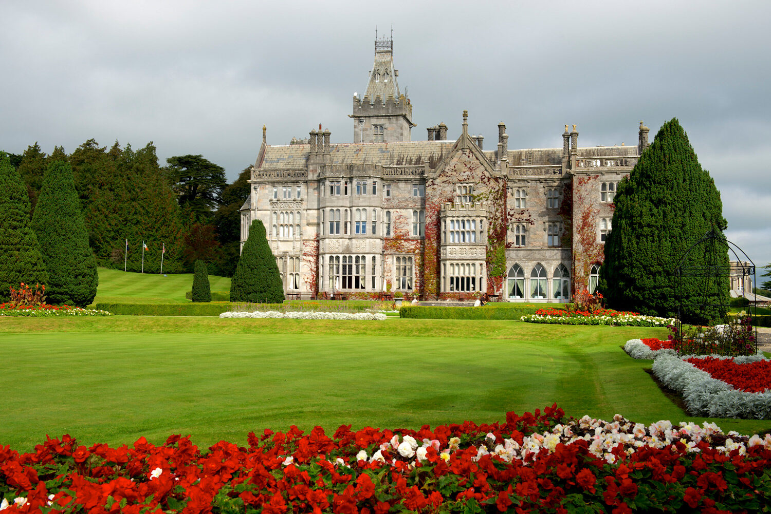 Adare Manor and garden