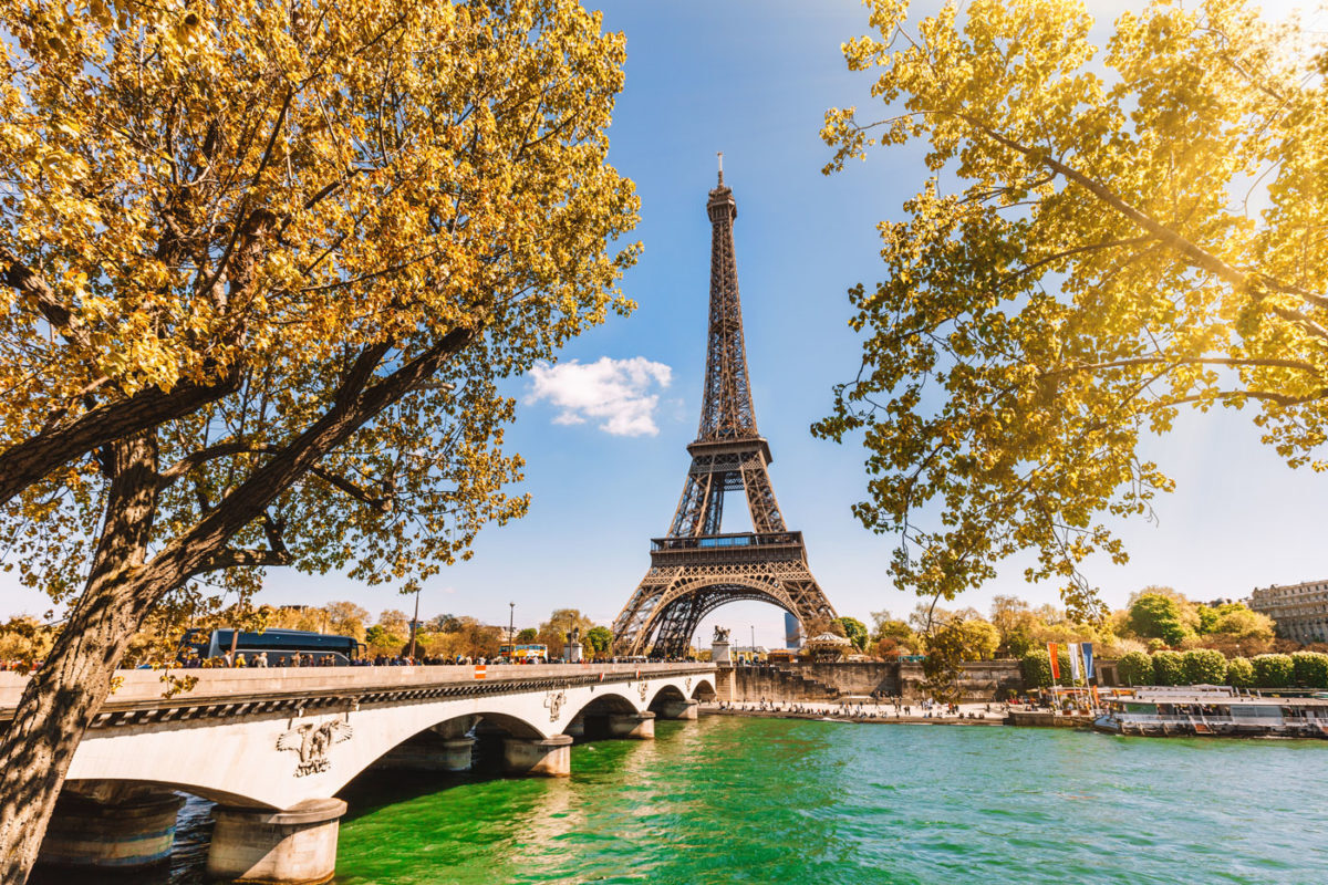 Eiffel Tower in Paris, France