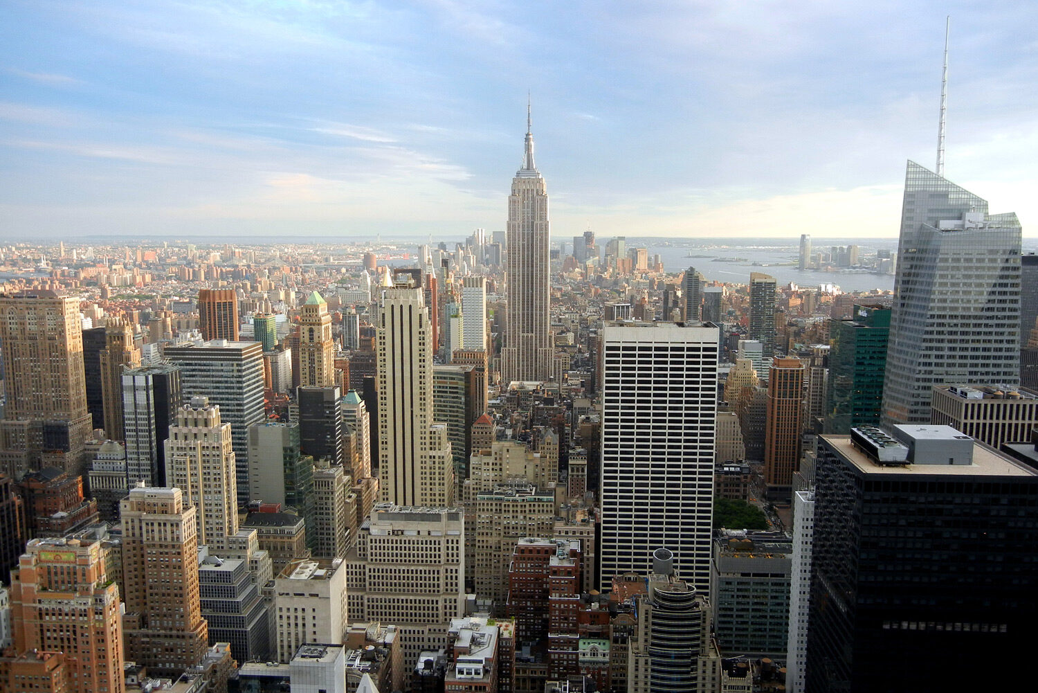 New York from Rockefella Center