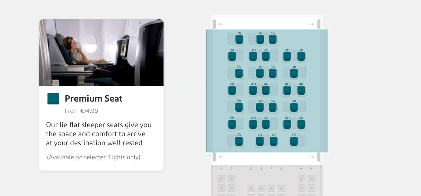 seat assignment aer lingus